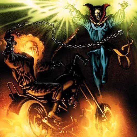 마블에서 고스트 라이더 VS 닥터 스트레인지 | 인스티즈