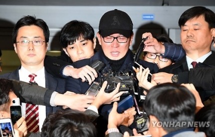 오늘자 울먹이는 차은택 | 인스티즈