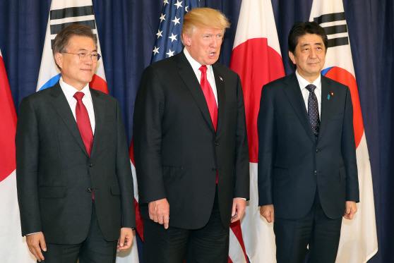 G20 에서 만난 한미일 정상 .jpg | 인스티즈