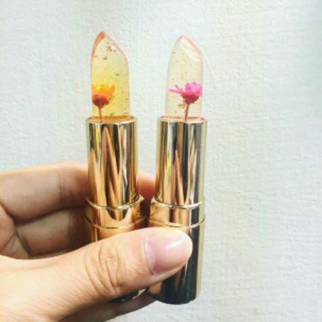 꽃이 들어가있는 립스틱 | 인스티즈