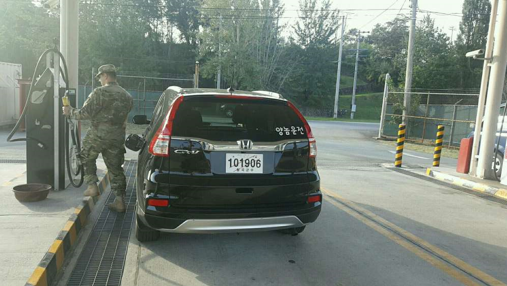 주한미군의 차량 스티커.JPG | 인스티즈