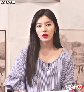 하이캠 프리스틴 비주얼 투탑중 한명인 퀸시연.gif | 인스티즈