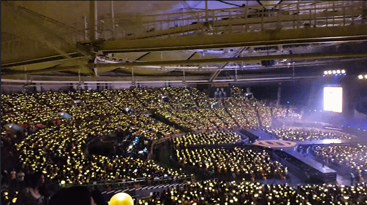 젝스키스 콘서트 관객석.gif | 인스티즈