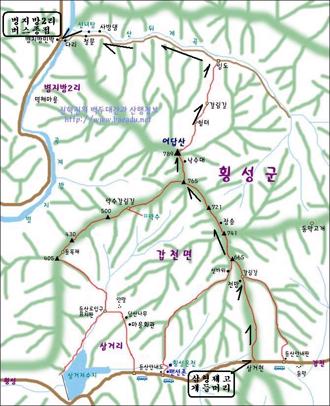 암릉 및 노송 이미지