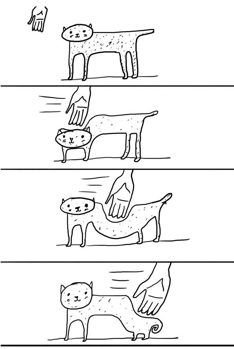 고양이 만질 때 | 인스티즈