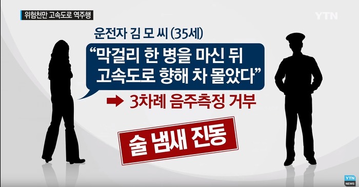 30대 여성운전자 고속도로 역주행 | 인스티즈