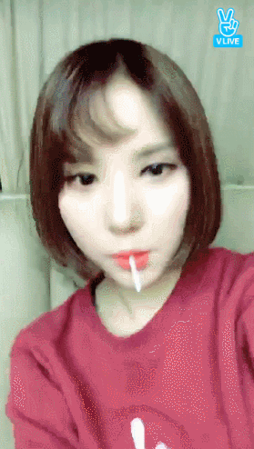 볼살 미녀 여자친구 은하.jpgif | 인스티즈