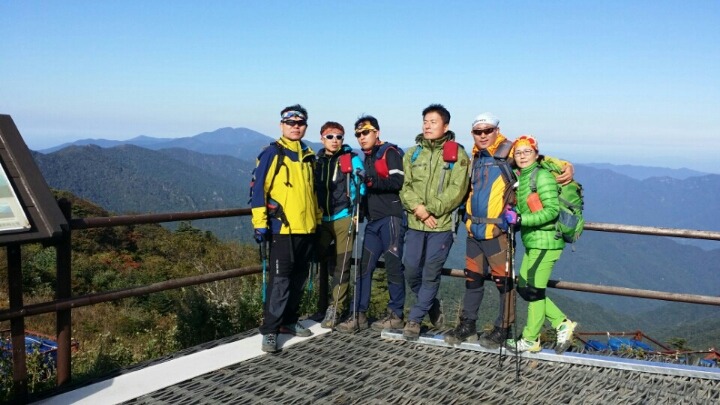 정상 풍경 이미지