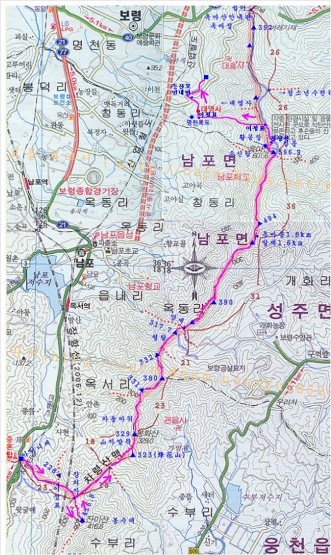 옥마산 이미지