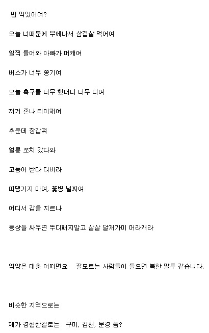 경북 서부인들의 언어.jpg | 인스티즈