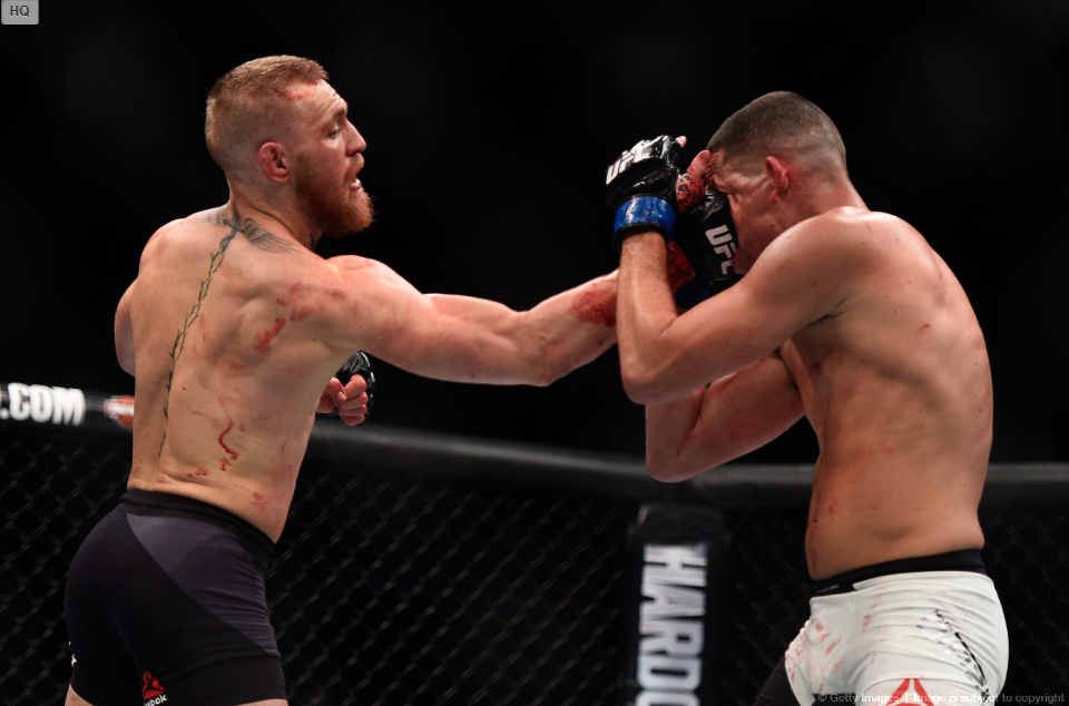 코너 맥그리거 vs 네이트 디아즈 경기 사진 (고화질) | 인스티즈
