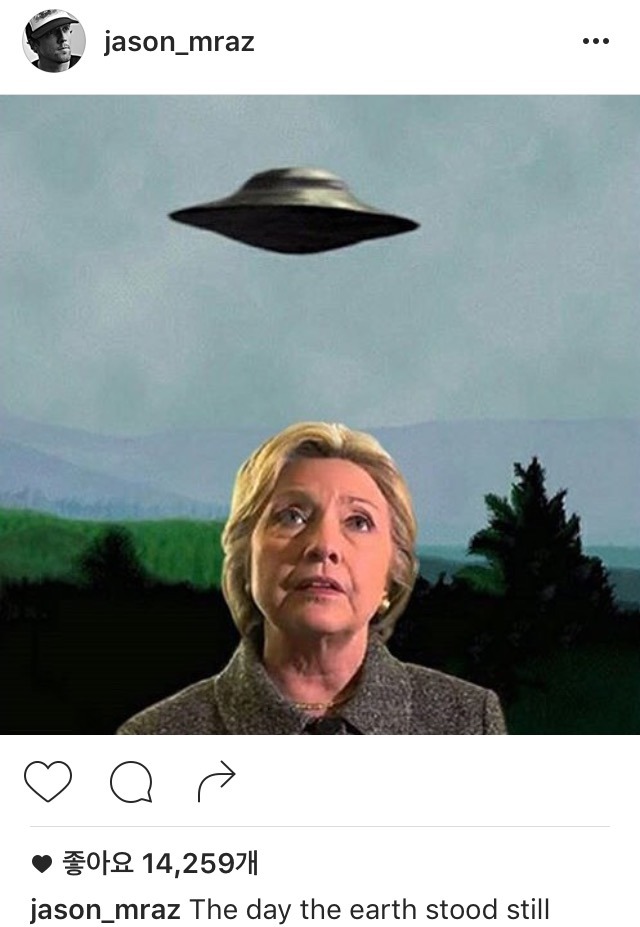 제이슨 므라즈 인스타 | 인스티즈