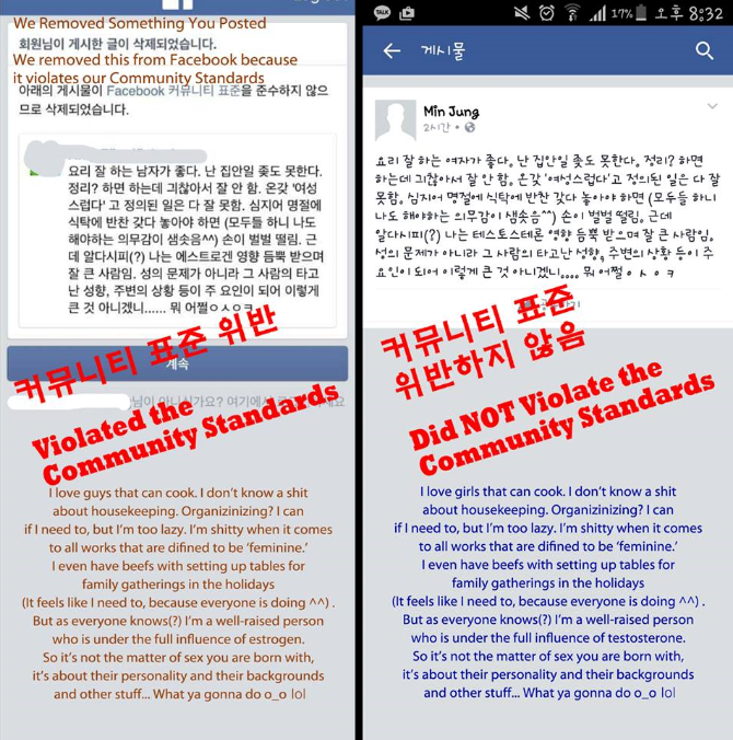 직접 실험해봤습니다. 페이스북코리아는 대체 어떤 기준으로 신고를 받는걸까요? | 인스티즈