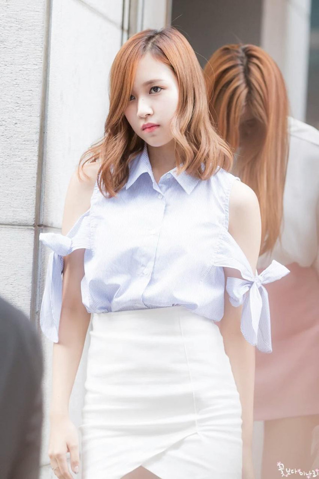 트와이스 미나리 팬아트 by twitter 무릎 | 인스티즈