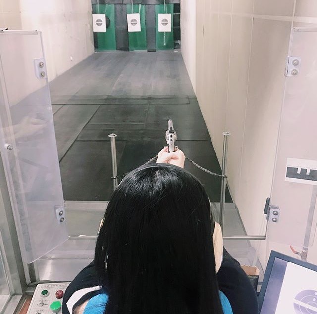 설리 사격 실력.jpg | 인스티즈