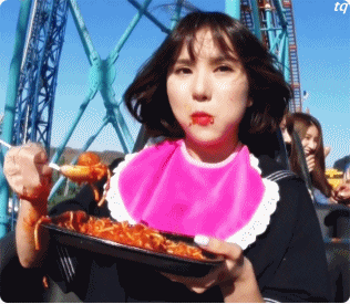 오물오물 잘먹는 은하.gif | 인스티즈