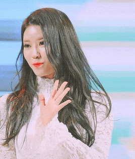 [러블리즈] 비가 많이 와서 미주 | 인스티즈