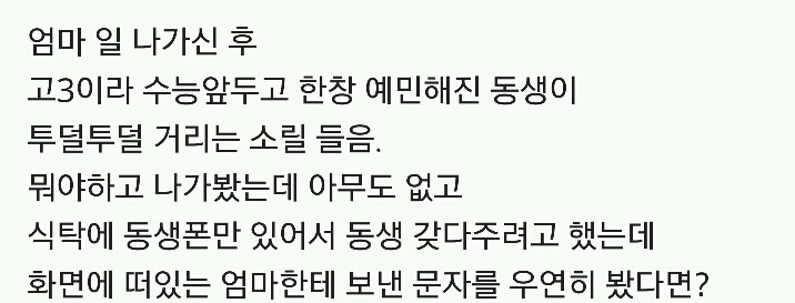고3이라 예민해서 그런거니 봐준다 vs 고3이고 나발이고 팬다 | 인스티즈