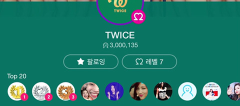 트와이스 V앱 여돌최초 300만 팔로워 | 인스티즈