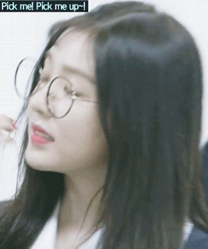 아이린 몰래 밥먹다 걸렸을때.gif | 인스티즈