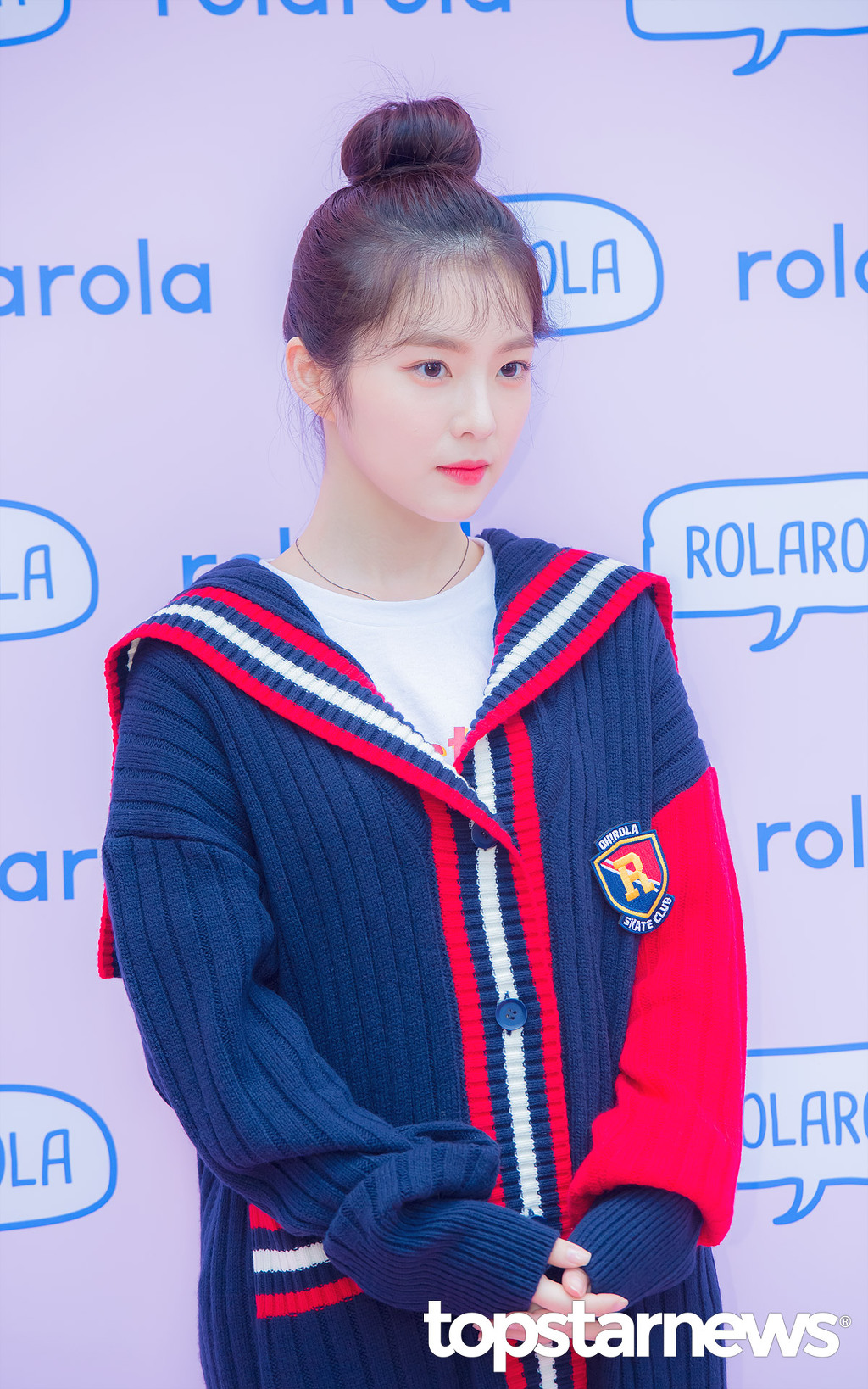 상당히 귀여운 똥머리 아이린.jpgif | 인스티즈