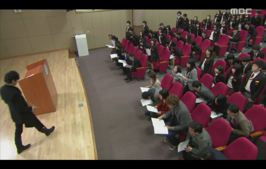 [하이킥3] 지나고 교가를 만들다 창작의 고통을 느끼는 하선과 윤건ㅋㅋㅋ.jpg | 인스티즈