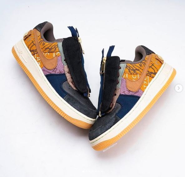 트래비스 스캇 x 나이키 에어포스 | 인스티즈