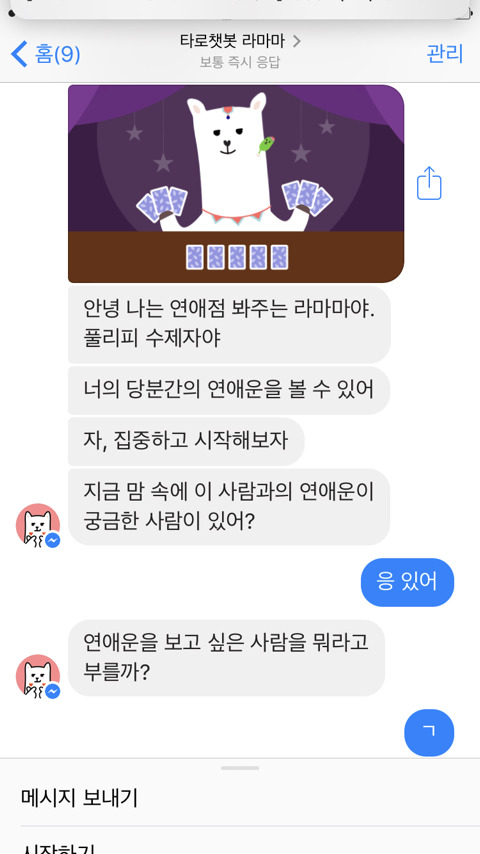 요즘 소름돋는다고 난리난 타로챗봇 | 인스티즈