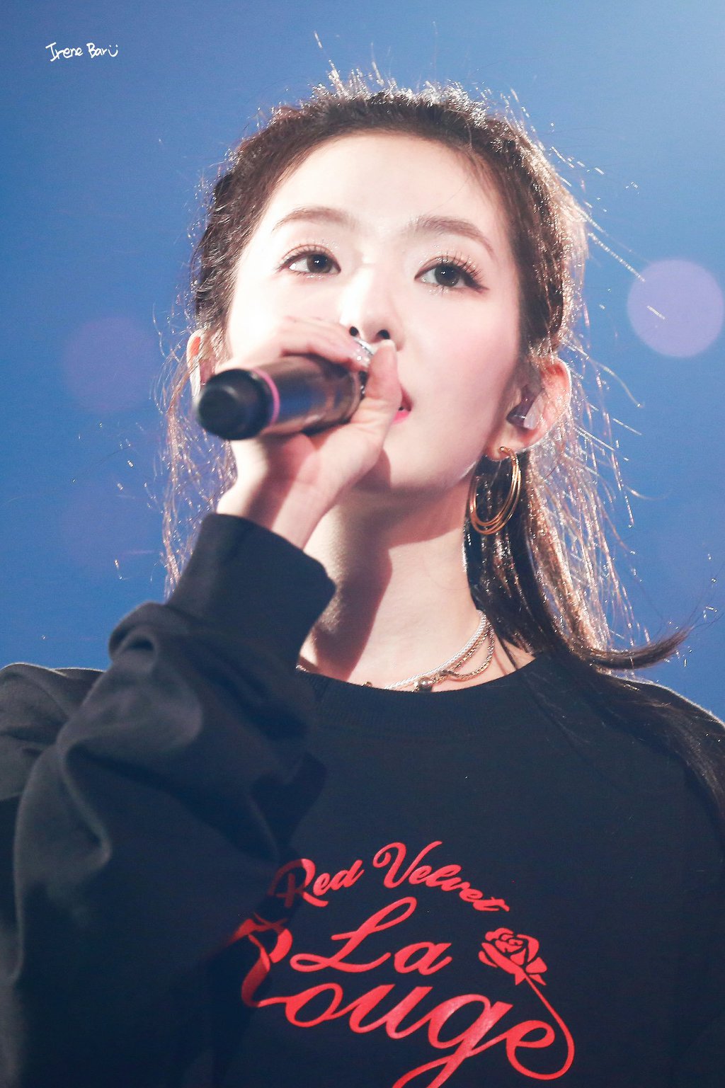 콘서트에서 머리묶은 아이린.jpg | 인스티즈