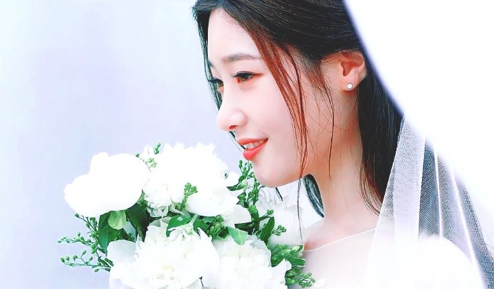 웨딩드레스입은 정채연 | 인스티즈