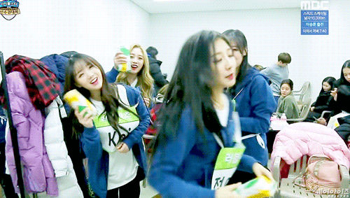 [러블리즈] 아육대에서 서브웨이 먹는 러블리즈 | 인스티즈