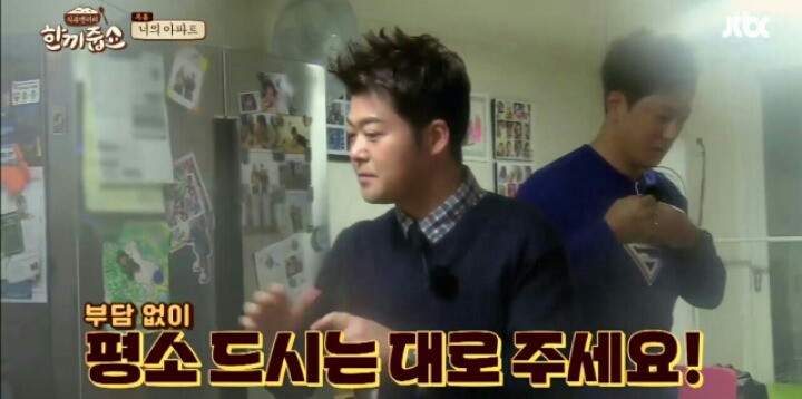 남편이 요리하는게 신기한 전현무와 이름모를 남아나운서 | 인스티즈