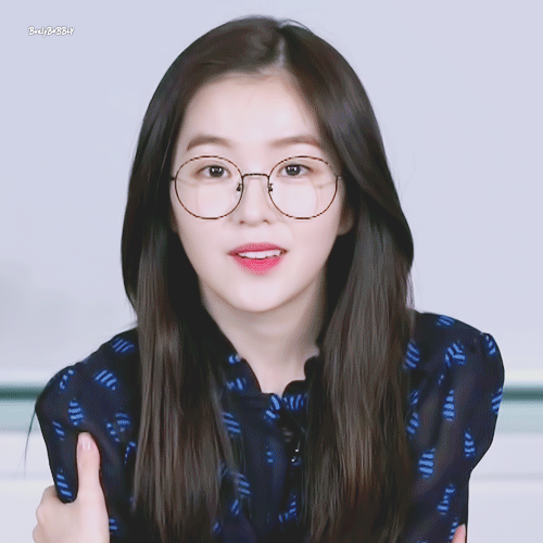 안경을 써도 예쁜 아이린.gif | 인스티즈