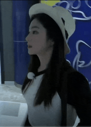 리얼리티 모자 아이린.gif | 인스티즈