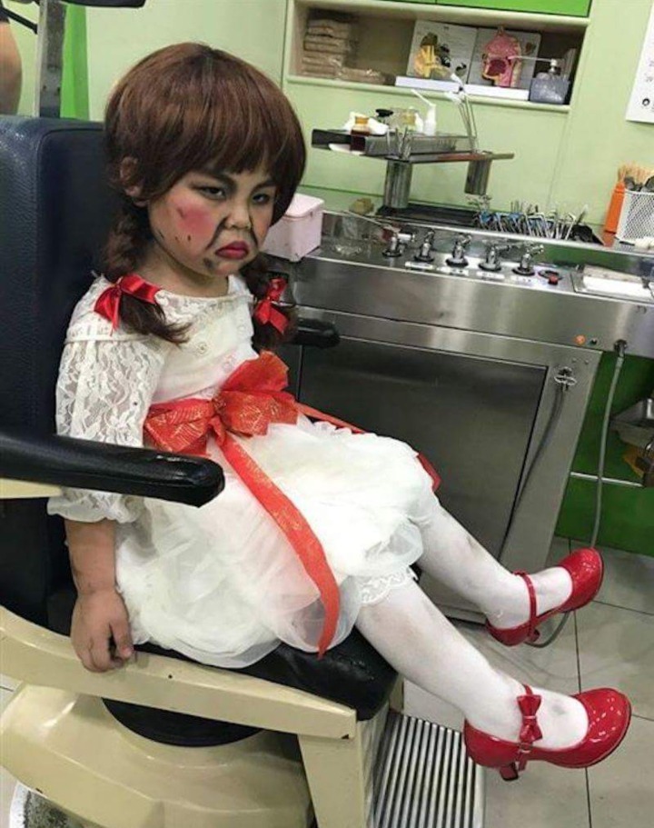 할로윈날 치과 간 아이 | 인스티즈